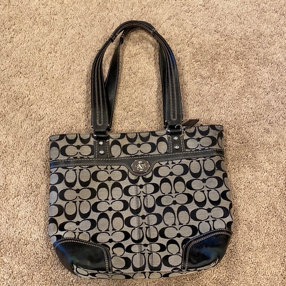 Coach Handbags - Black Coach Purse